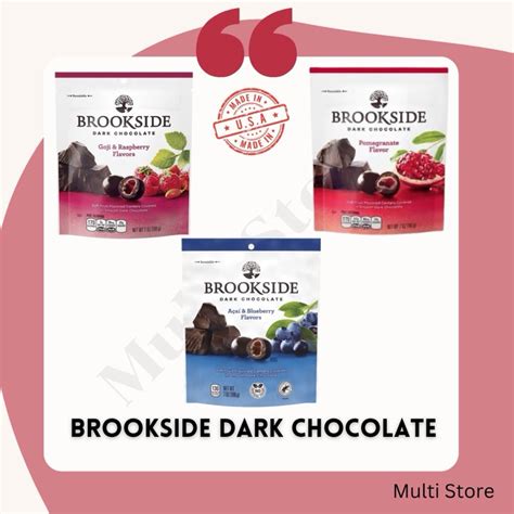 Brookside Dark Chocolate 585g / 198g .